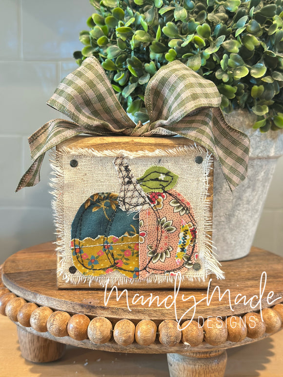 Patchwork Cottage Pumpkin