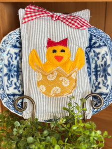 Flat chick pillow