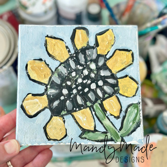 Folksy Sunflower