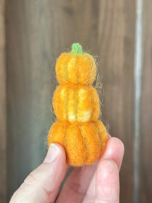 Mini Stacked Pumpkin
