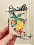 Patchwork Strawberry Block