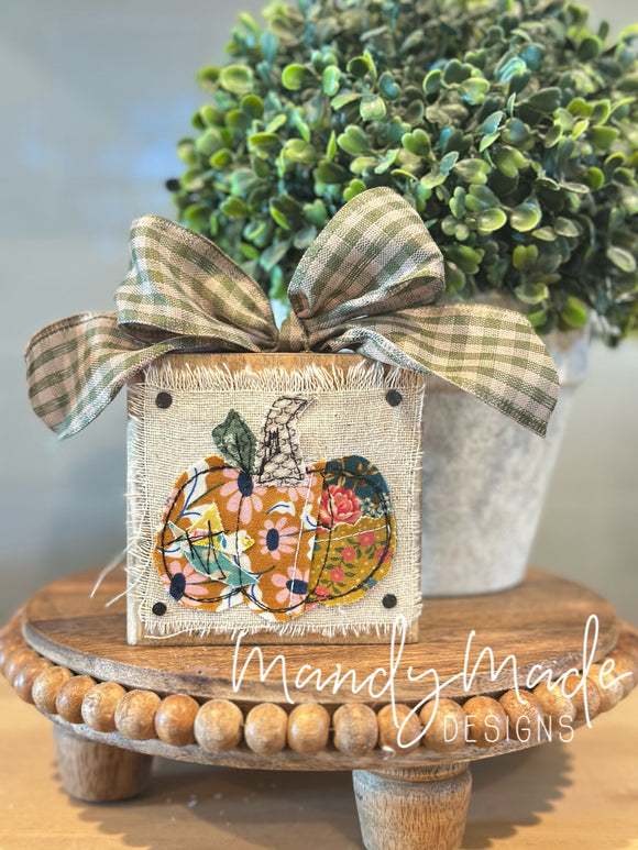 Patchwork Cottage Pumpkin