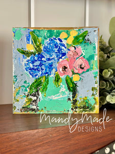 Abstract Floral (blue)
