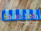 *Custom* Personalized Beach Towel