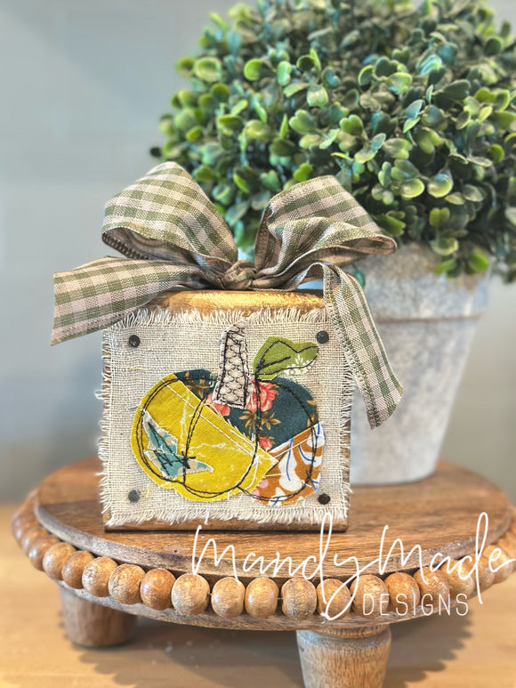 Patchwork Cottage Pumpkin
