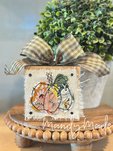 Patchwork Cottage Pumpkin