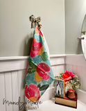 Floral Fingertip Towel