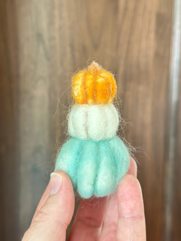 Mini Stacked Pumpkin