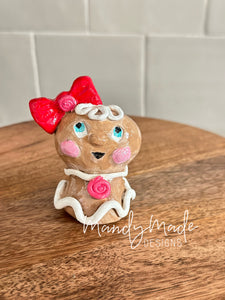 Clay Gingerbread Girl