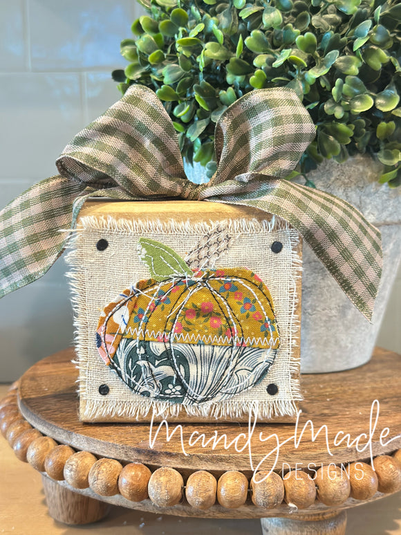 Patchwork Cottage Pumpkin