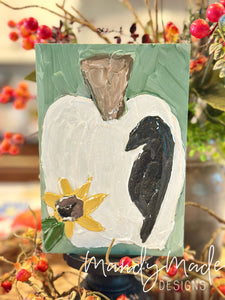 A little crow told me Fall is on the way