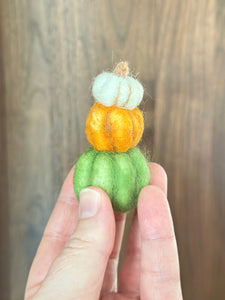 Mini Stacked Pumpkin