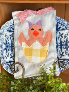 Flat Chick pillow