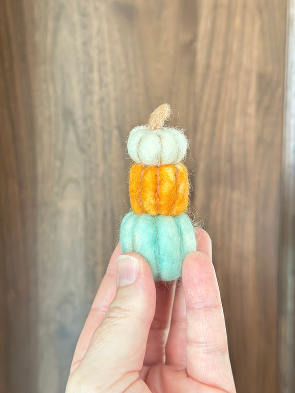 Mini Stacked Pumpkin