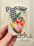 Patchwork Strawberry Block