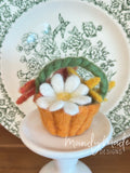 Basket of Fall Flowers