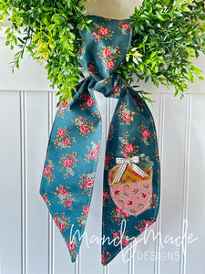 ACORN wreath sash