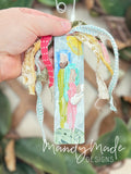 Textured Nativity Ornament
