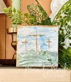 3 Wooden Crosses