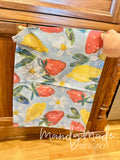 Strawberry/Lemon Fingertip Towel
