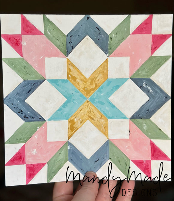 Starburst Quilt PRINT