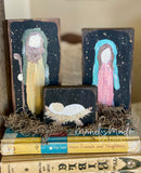 Starry Night Nativity Trio