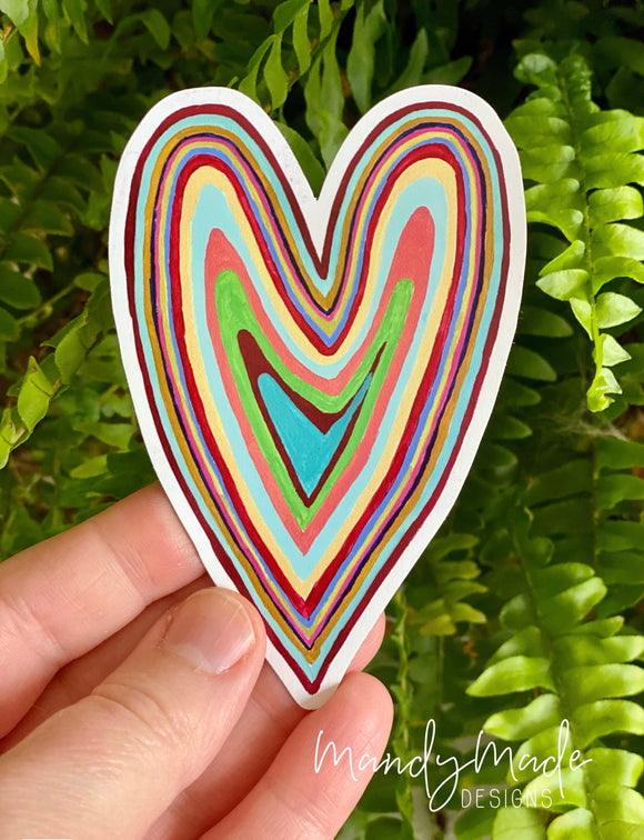 Layered With Love Magnet